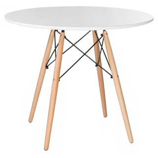 Кухонный стол Ergozen Eames DSW Pro 80 см белый